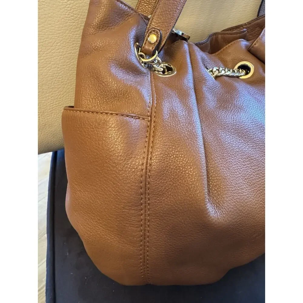 Michael Kors Jet Set large Gold Chain O-Ring Tote bag - Picture 11 of 12